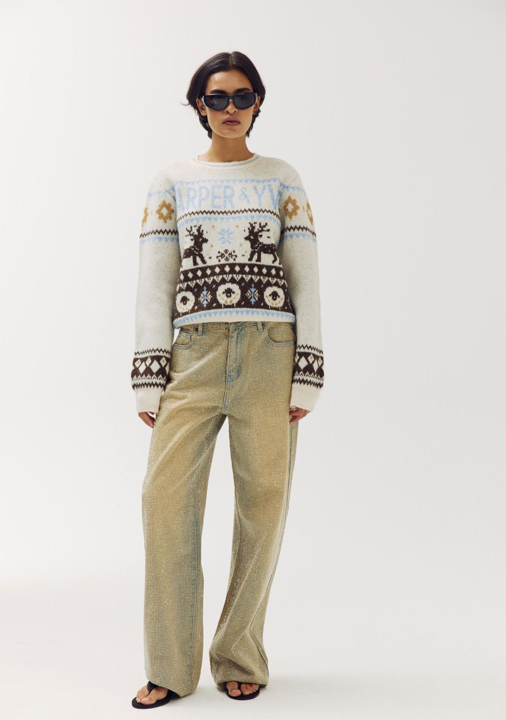 HARPER AND YVE - PULLOVER "HOLIDAY" GRIS