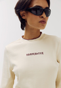 HARPER AND YVE - T-SHIRT LONGUES MANCHES "CAMMY" BEIGE
