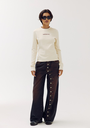 HARPER AND YVE - T-SHIRT LONGUES MANCHES "CAMMY" BEIGE