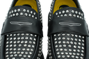 BUFFALO - LOAFER PIN BLACK/SILVER