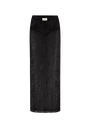 HARPER AND YVE - JUPE LONGUE "LENY" À SEQUINS NOIRE