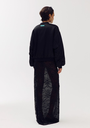 HARPER AND YVE - JUPE LONGUE "LENY" À SEQUINS NOIRE