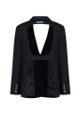 HARPER AND YVE - BLAZER DOS NU "LUNA" NOIR