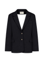 HARPER AND YVE - BLAZER DOS NU "LUNA" NOIR