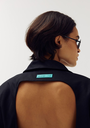 HARPER AND YVE - BLAZER DOS NU "LUNA" NOIR