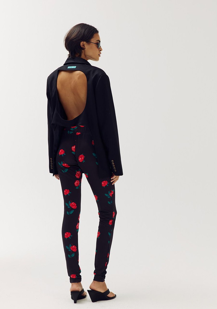 HARPER AND YVE - BLAZER DOS NU "LUNA" NOIR