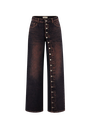 HARPER AND YVE - JEANS "ISE" BRUN DÉLAVÉ