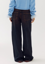 HARPER AND YVE - JEANS "ISE" BRUN DÉLAVÉ