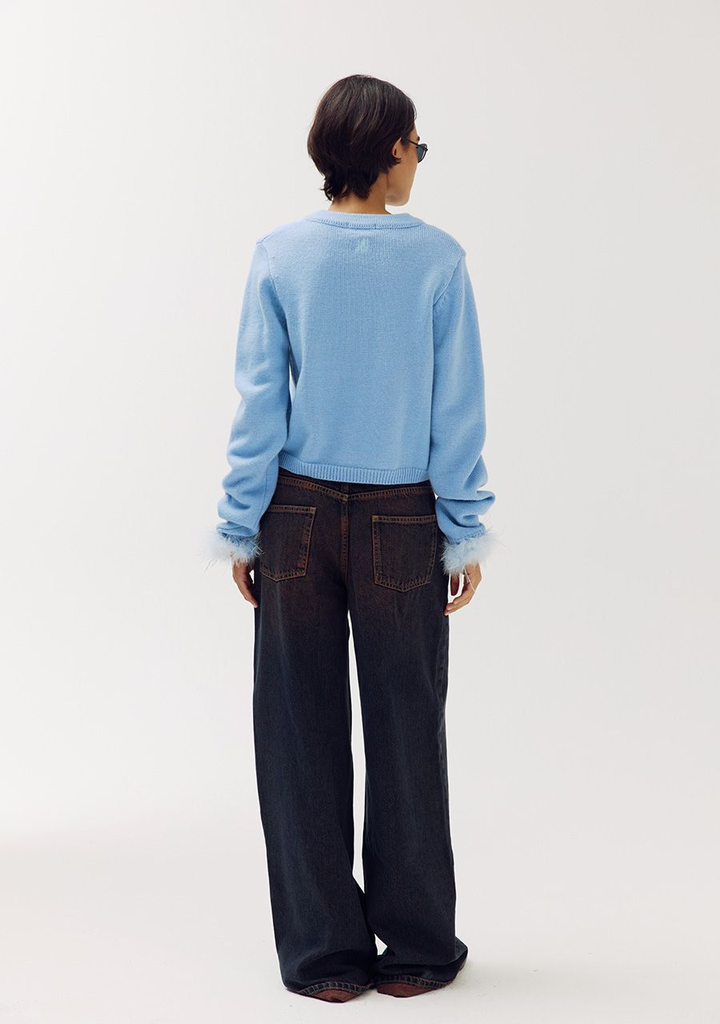 HARPER AND YVE - JEANS "ISE" BRUN DÉLAVÉ