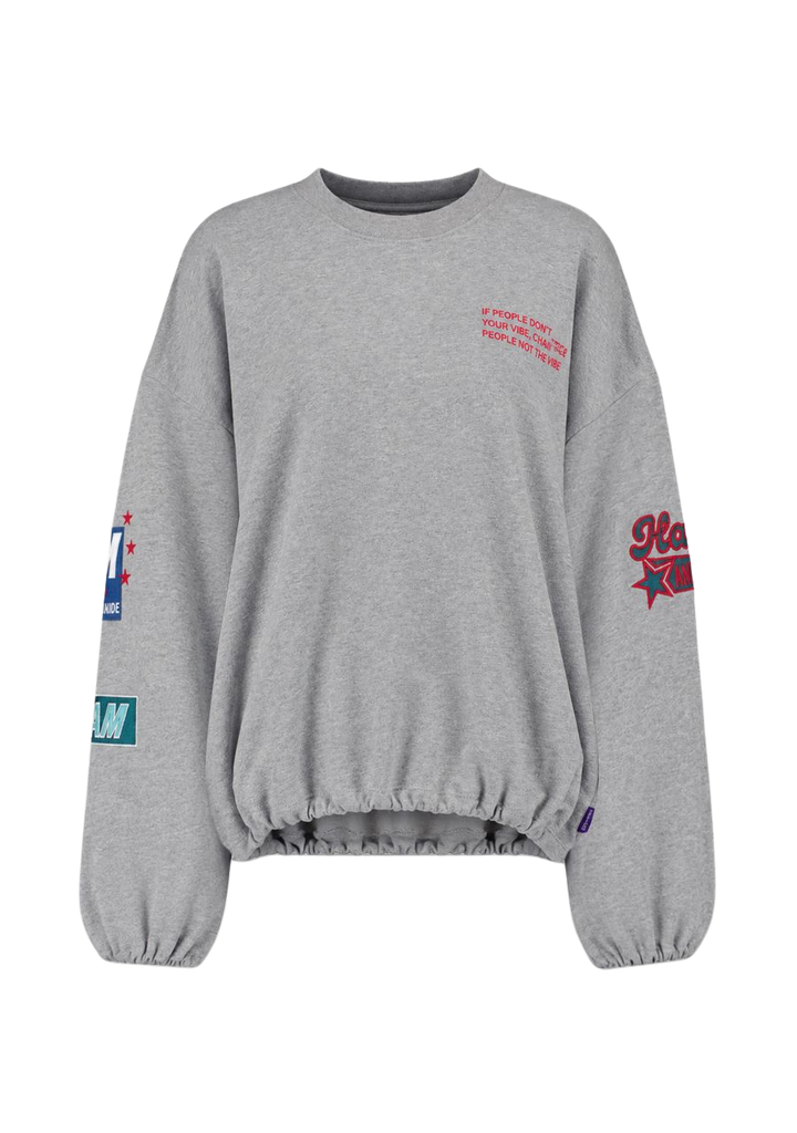 HARPER AND YVE - PULLOVER "YARA" GRIS