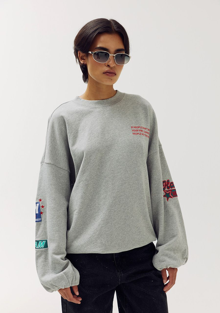 HARPER AND YVE - PULLOVER "YARA" GRIS