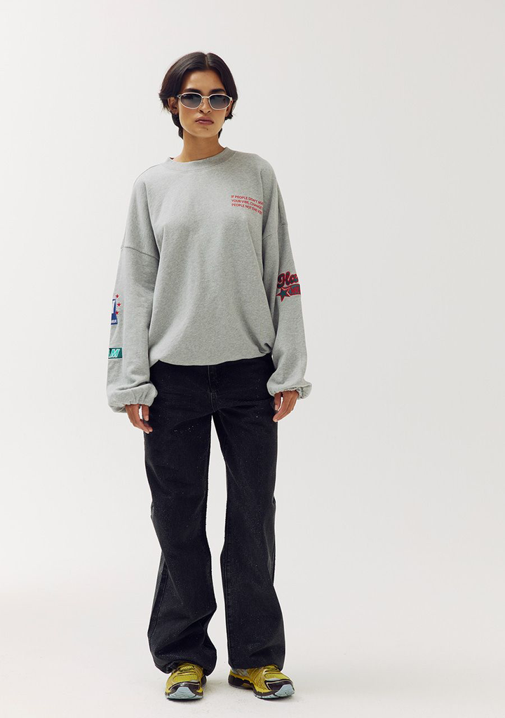 HARPER AND YVE - PULLOVER "YARA" GRIS