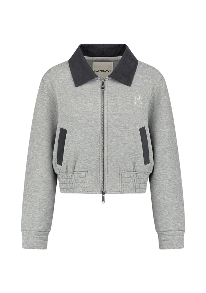 HARPER AND YVE - VESTE JOGGING "JULES" GRISE