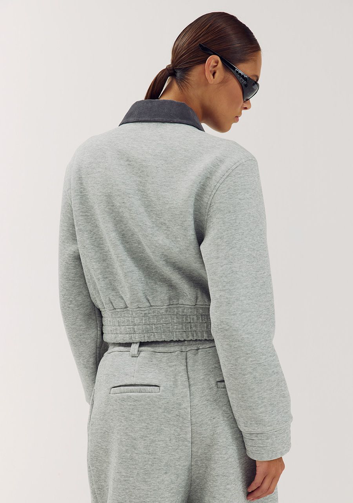 HARPER AND YVE - VESTE JOGGING "JULES" GRISE