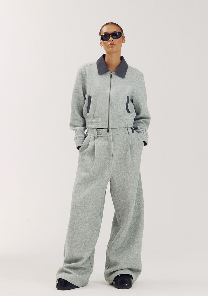 HARPER AND YVE - VESTE JOGGING "JULES" GRISE