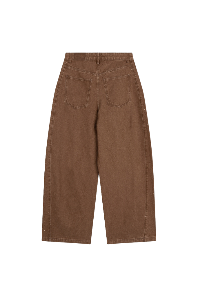 REFINED DEPARTMENT - JEANS "HAILEY" COGNAC