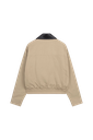 REFINED DEPARTMENT - VESTE BOMBER "JOTTI" BEIGE
