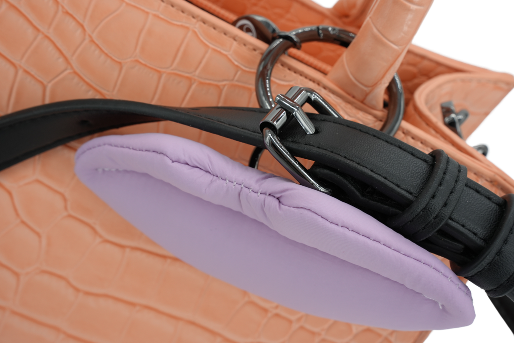 BUFFALO - BIG BOXY CROCO ORANGE TAN