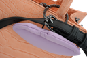 BUFFALO - BIG BOXY CROCO ORANGE TAN