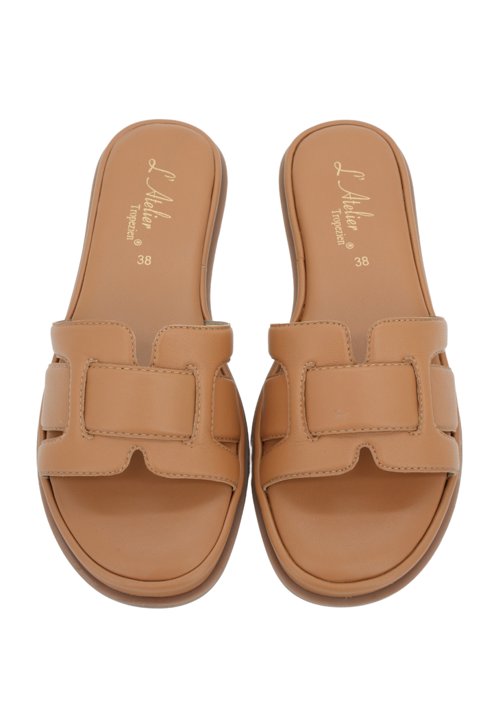 L'ATELIER TROPEZIEN - SANDALES TAN