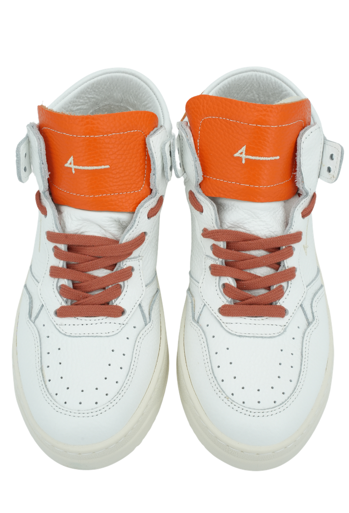 FOURLINE - SNEAKER BASKET ALTA ARANCIO