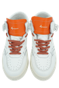 FOURLINE - SNEAKER BASKET ALTA ARANCIO