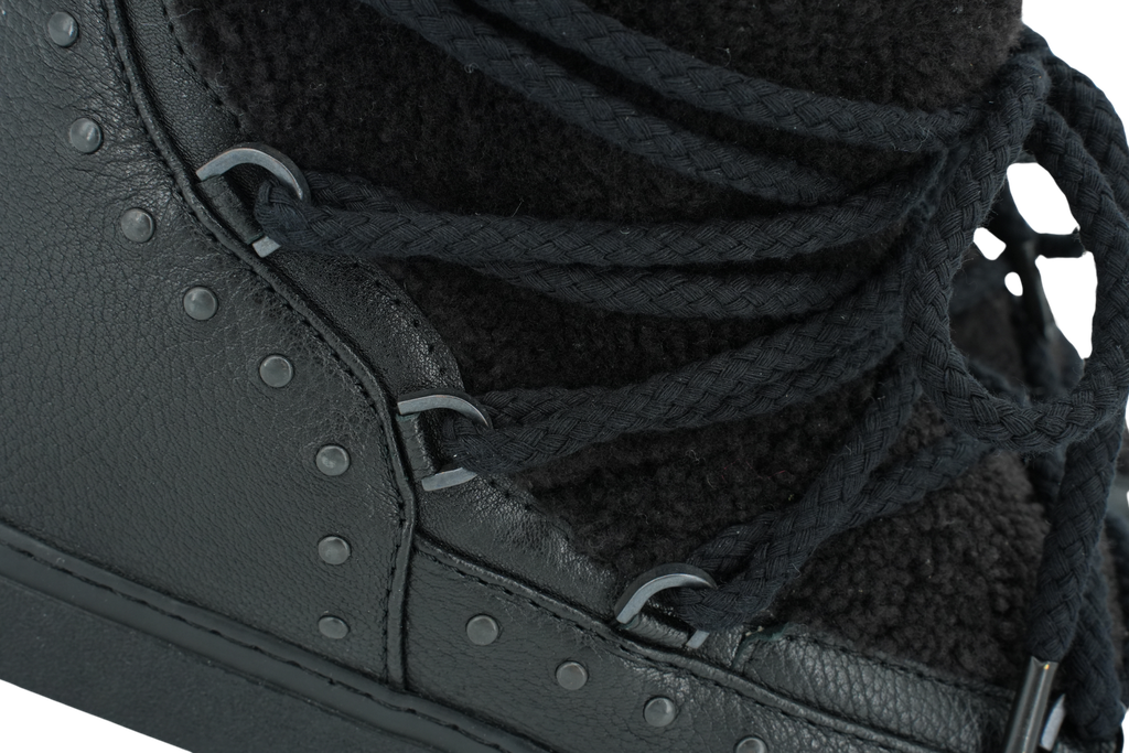 INUIKII - CURLY ROCK WEDGE - BLACK