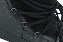 INUIKII - CURLY ROCK WEDGE - BLACK