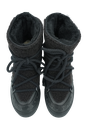 INUIKII - CURLY ROCK WEDGE - BLACK