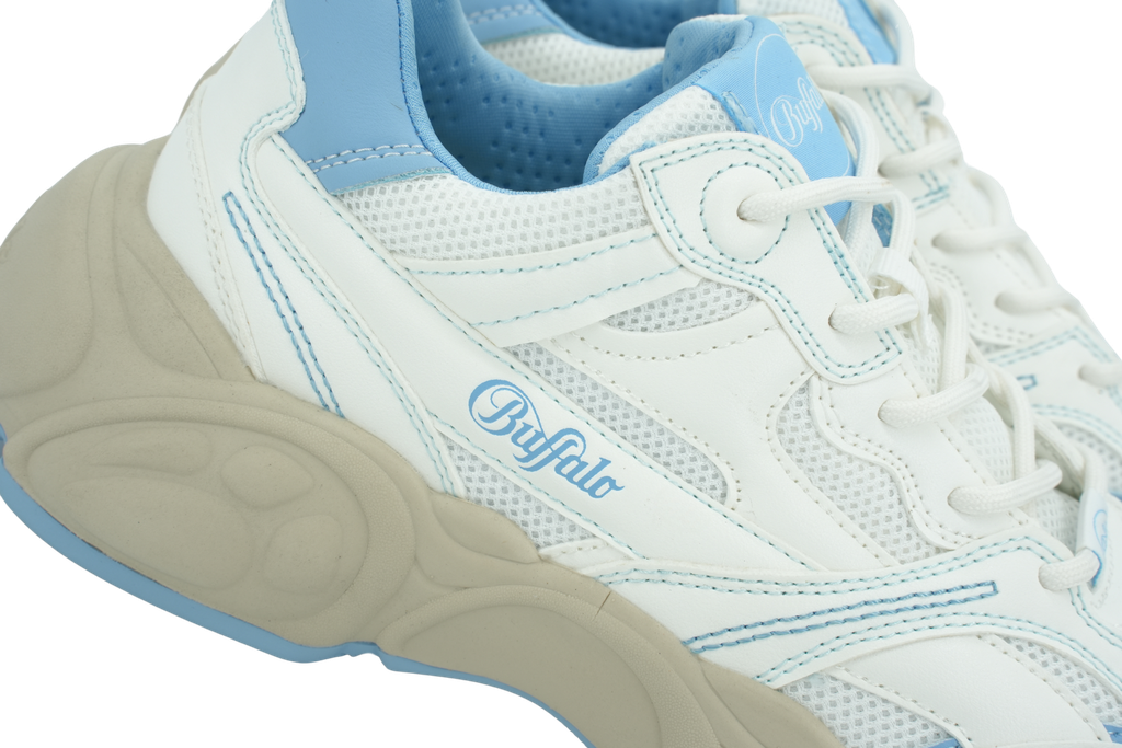 BUFFALO - CLD RUN RT WHITE/LTBLUE