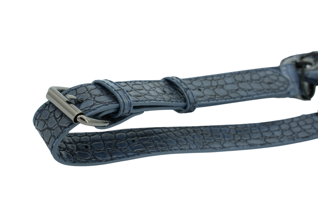 BUFFALO - BUM SOFT CROCO DREAMY BLUE