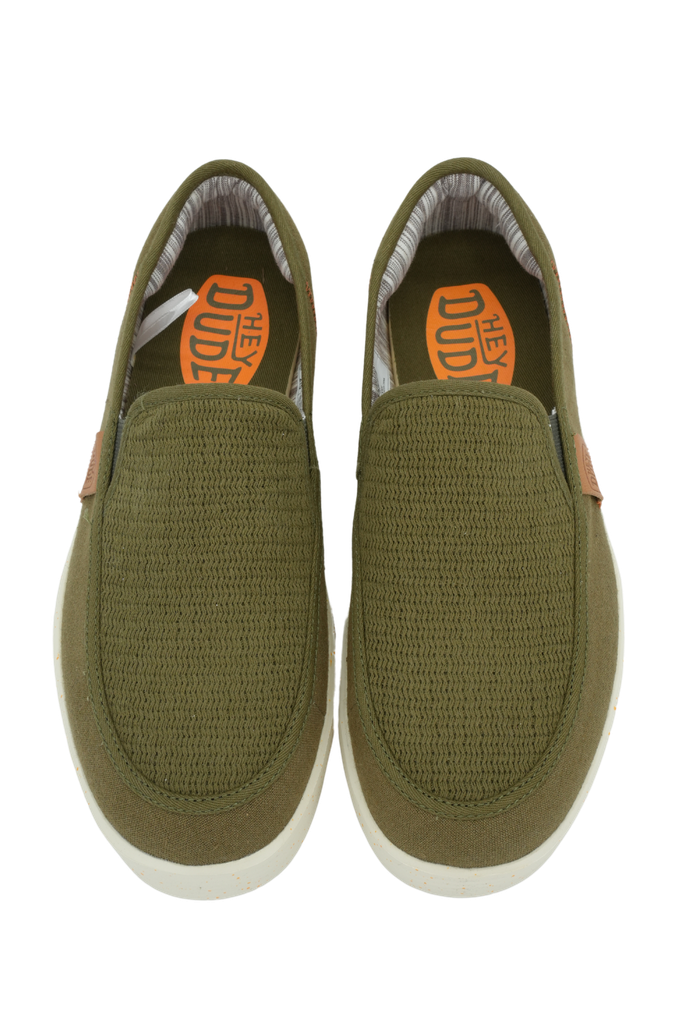 HEY DUDE - SLIP-ON "SUNAPEE COASTLINE" KAKI