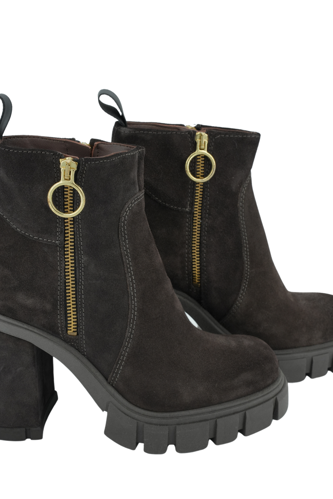 MJUS - BOTTINES MARRONS ROMEA