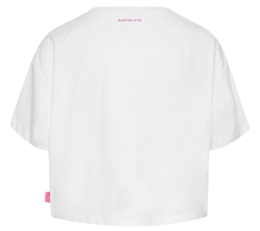 HARPER AND YVE - CROP-TOP PARADISE BLANC