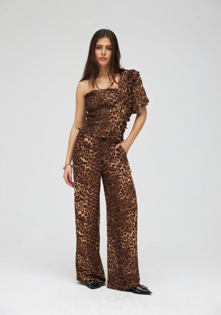 HARPER AND YVE - PANTALON LÉOPARD ALEXIS