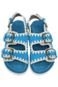 MOU - SANDALES BLEUES TURQUOISE