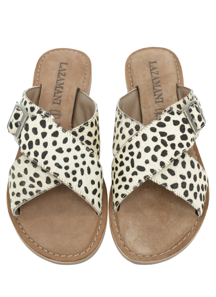 LAZAMANI - MULES CROSSED STRAPS