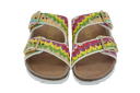 COLORS OF CALIFORNIA - SANDALES RAFFIA COLOREES