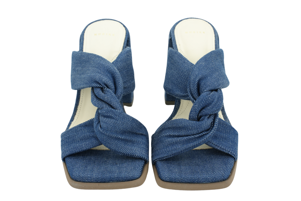 NUBIKK - SANDALES DENIM "LANA TWIST"