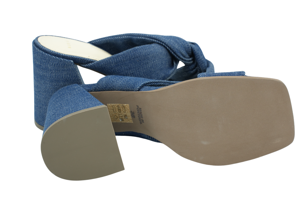 NUBIKK - SANDALES DENIM "LANA TWIST"