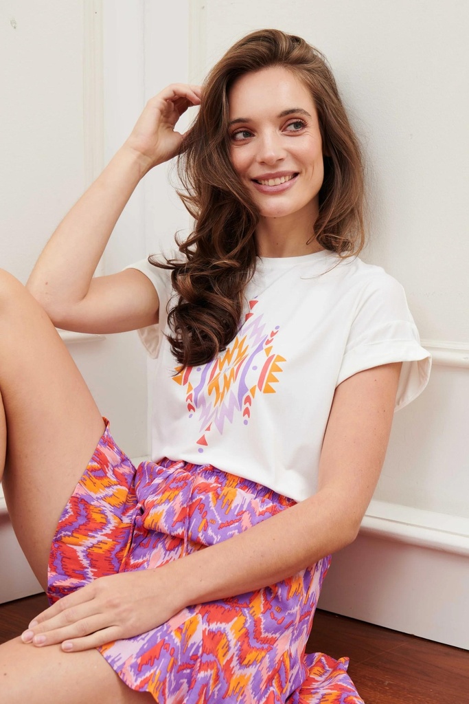 LOFTY MANNER - T-SHIRT ARLETH WHITE