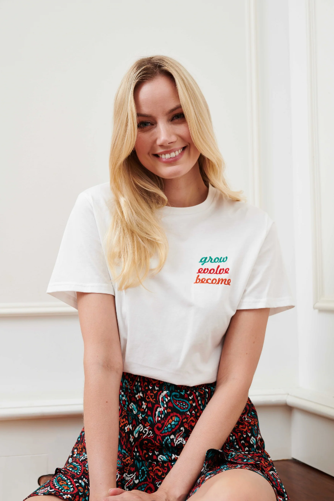 LOFTY MANNER - T-SHIRT SALIE WHITE
