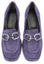 LAURA BELLARIVA - MOCASSINS A TALONS MAUVES