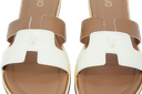 LUI JO - SANDALES "SALLY 716" BEIGES ET COGNACS