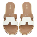 LUI JO - SANDALES "SALLY 716" BEIGES ET COGNACS