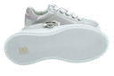 KARL LAGERFELD - BASKETS "KREEPER LO" ARGENTÉES/LILAS