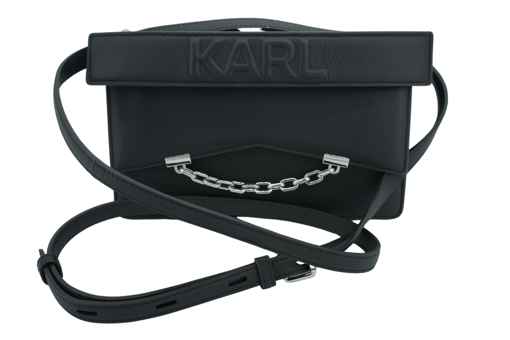 KARL LAGERFELD - SAC "K/SEVEN GRAINY CB" NOIR