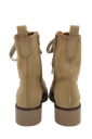 CTWLK - BOTTINES BEIGE À LACETS