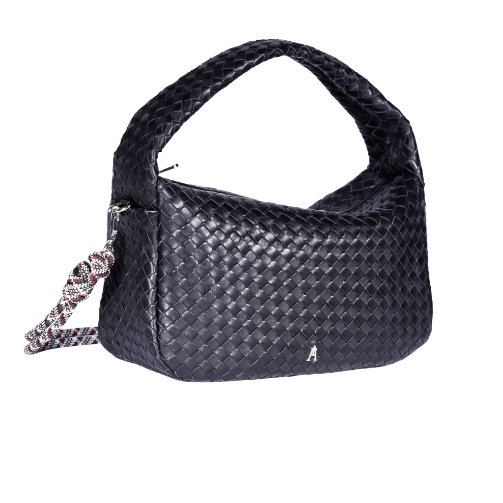 CRAIE STUDIO - SAC BALLON TRESSÉ NOIR