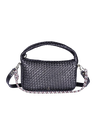 CRAIE STUDIO - SAC BALLON TRESSÉ NOIR